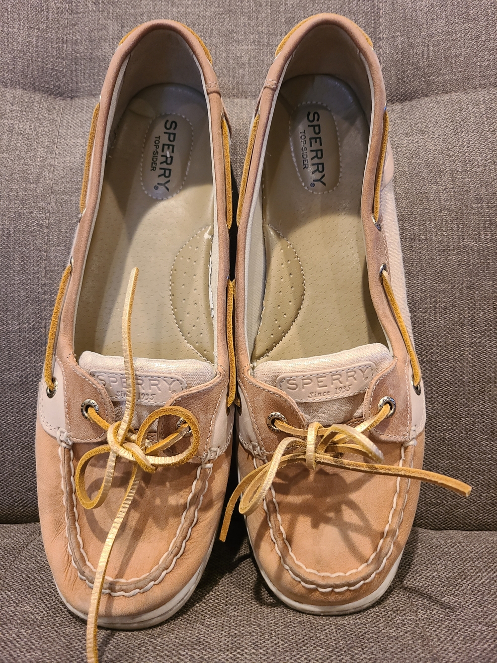 Sperry Angelfish Metallic Boat Shoe Size 11 US Womans